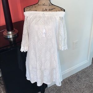 Off the shoulder dress